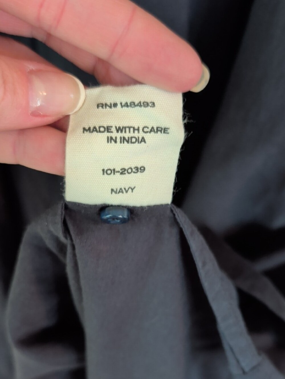 Doen Blue Nevita Button-Down Maxi Dress - Picture 6 of 7